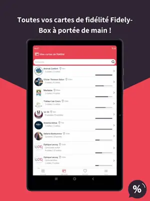 Fidely-Box android App screenshot 2